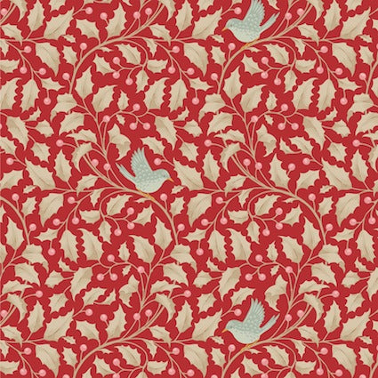 Tilda - Merry Little Christmas - バンドル - 50x55cm - 5種 - 300242 - レッド - Fat Quarter