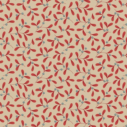 Tilda - Merry Little Christmas - バンドル - 50x55cm - 5種 - 300242 - レッド - Fat Quarter