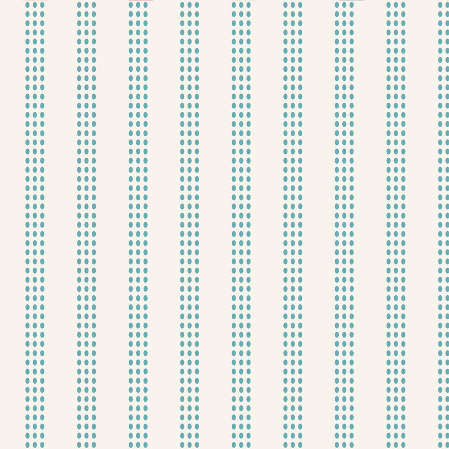 TEA TOWEL BASICS : Scone StripeTeal - 130064