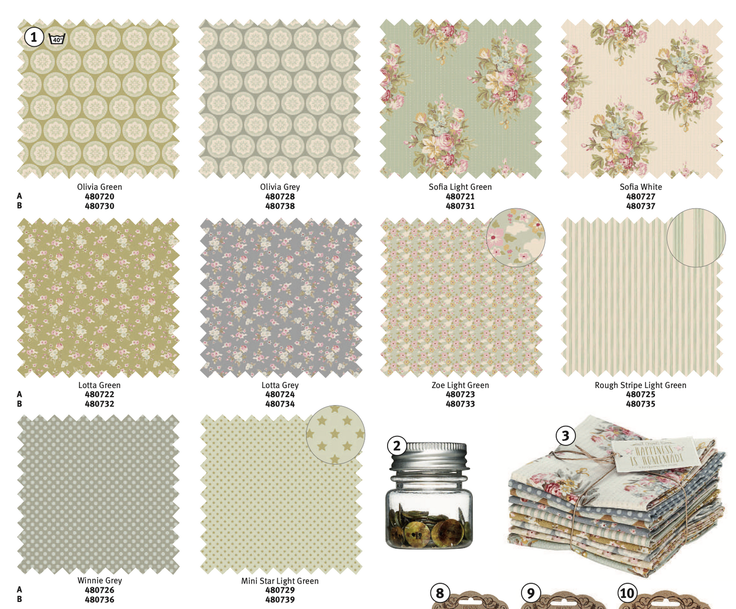 Tilda - Lotta Green- Happyness is Homemade (1色展開)