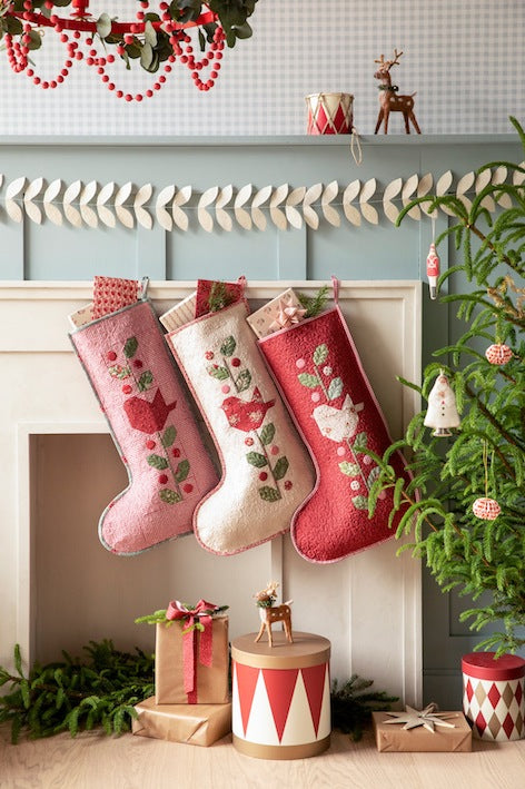 Tilda - Merry Little Christmas - バンドル - 50x55cm - 5種 - 300242 - レッド - Fat Quarter