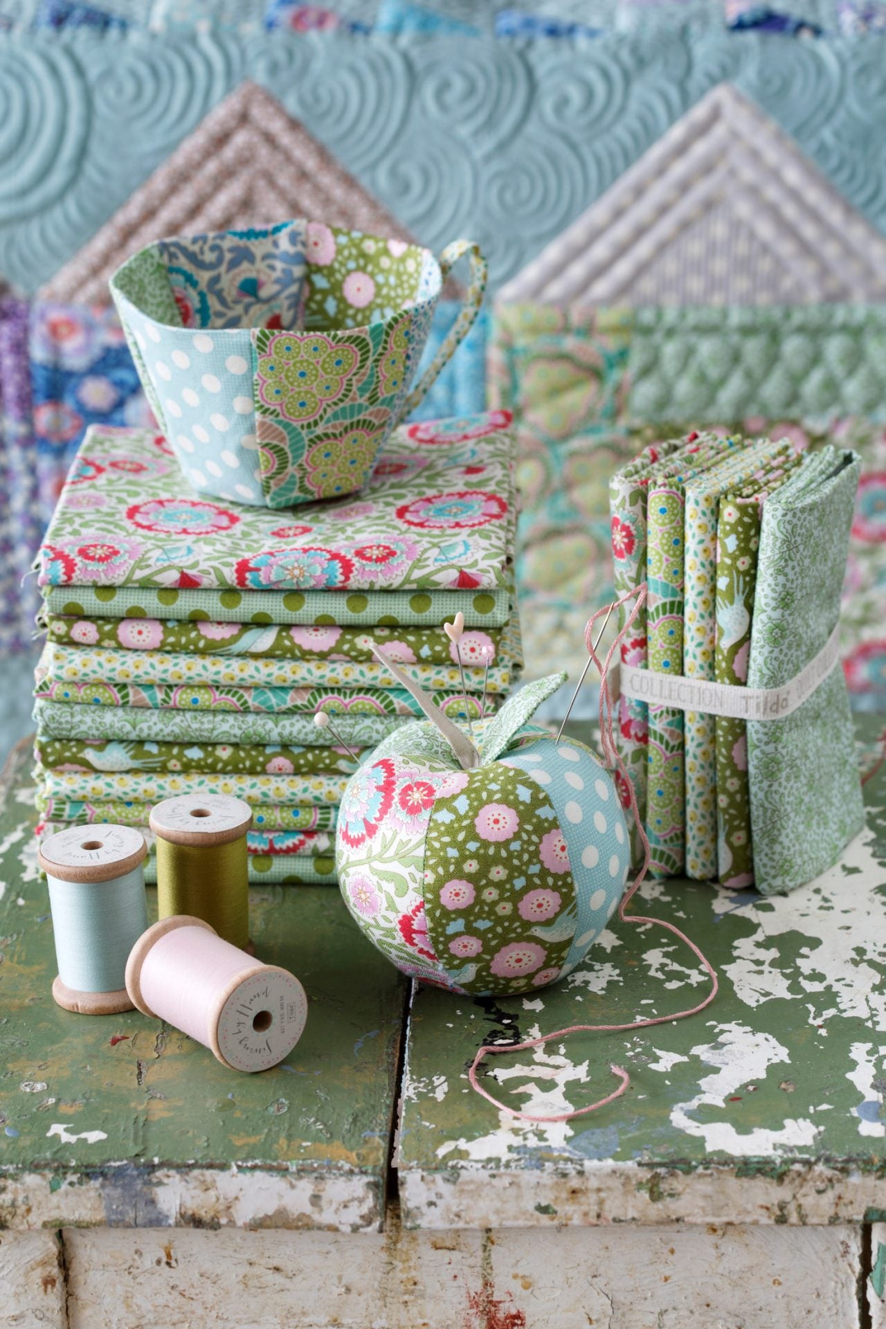 Bird Pond: Bundle_Green/Sage - 300017
