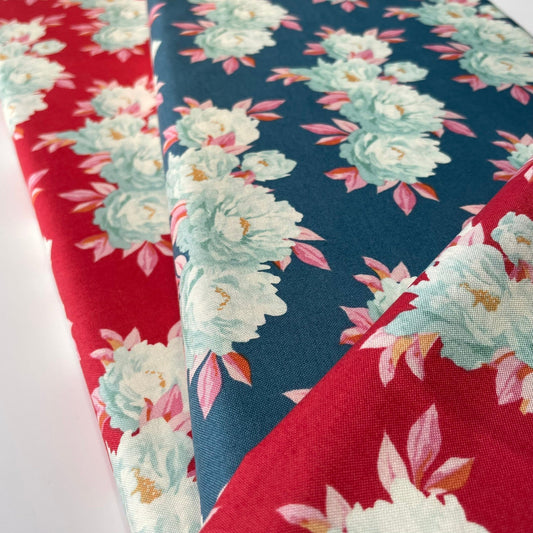 懐かしいTildaのCottageコレクション「Minerva Red & Blue」