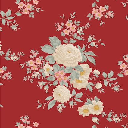 Tilda - Merry Little Christmas - バンドル - 50x55cm - 5種 - 300242 - レッド - Fat Quarter
