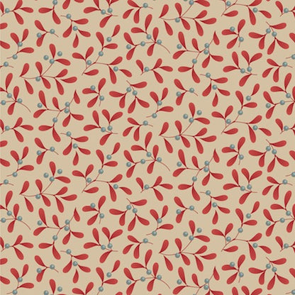 Tilda - Merry Little Christmas - バンドル - 50x55cm - 5種 - 300242 - レッド - Fat Quarter