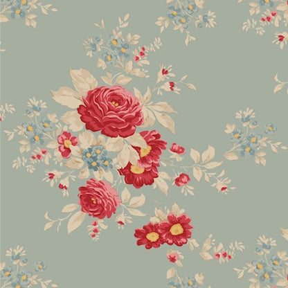 Tilda - Merry Little Christmas - バンドル - 50x55cm - 5種 -  300243 - ダックエッグ - Fat Quarter