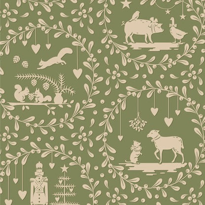 Tilda - Merry Little Christmas - ファブリックミックス - 12,5cm角 - 20種 - 40枚 - 300249
