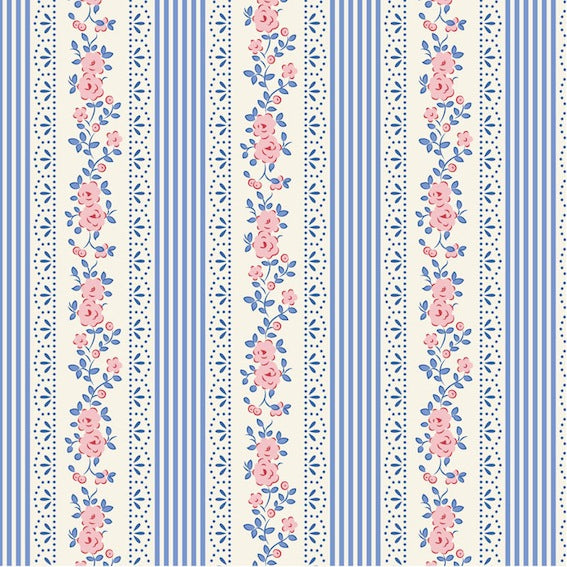 Tilda - Something Blue - バンドル - 50x55cm - 10種 - 300264-1 -  Fat Quarter