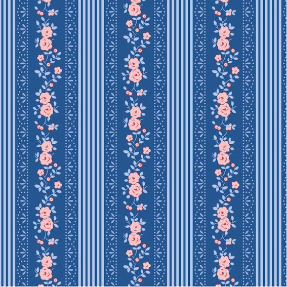 Tilda - Something Blue - バンドル - 50x55cm - 10種 - 300264-1 -  Fat Quarter