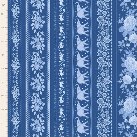 Tilda - Something Blue - Borders - (2色展開)