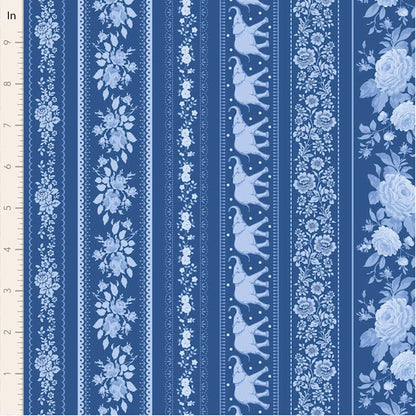 Tilda - Something Blue - Borders - (2色展開)