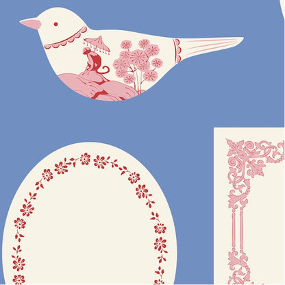 Tilda - Something Blue - バンドル - 50x55cm - 10種 - 300264-1 -  Fat Quarter