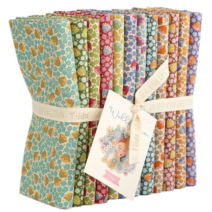 Tilda - Wallflower - バンドル - 50x55cm - 300236 - Bellflower - Fat Quarter - ブレンダー