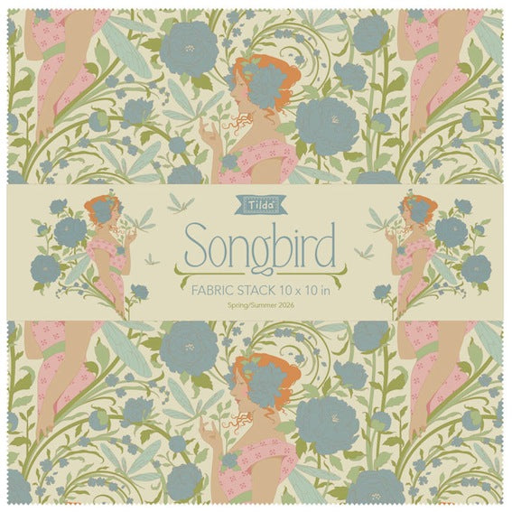 Tilda - Songbird - ファブリックミックス (大)