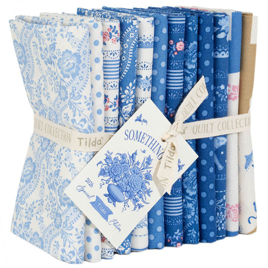 Tilda - Something Blue - バンドル - 50x55cm - 12種 - 300264 -  Fat Quarter