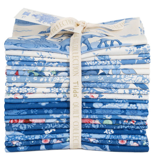 Tilda - Something Blue - バンドル - 50x55cm - 20種 - 300265 -  Fat Quarter
