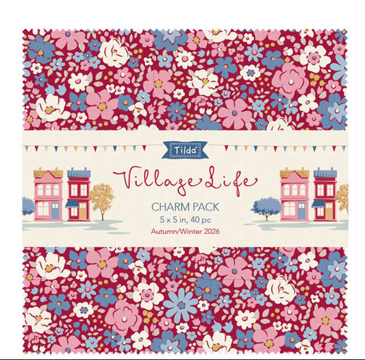Tilda - Village Life - ファブリックミックス - 300281