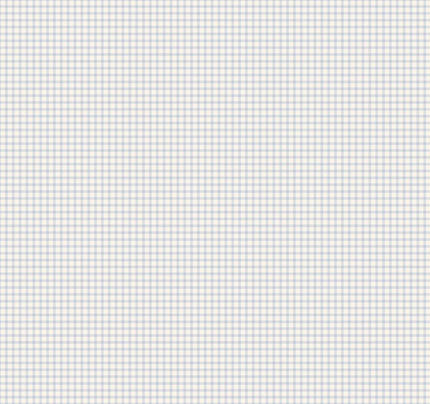 Tilda -  Mini Gingham Bluegrey - All that is Spring (1色展開)