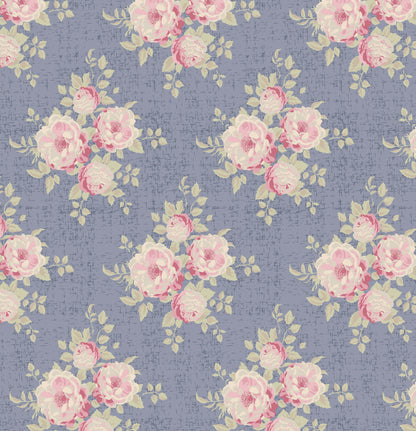 Tilda -  Ella Slate Blue - The Summer Fair (1色展開)