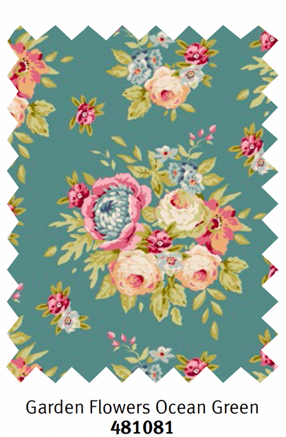 Tilda -  Garden Flowers- Pardon My Garden/Spring Diaries (4色展開）