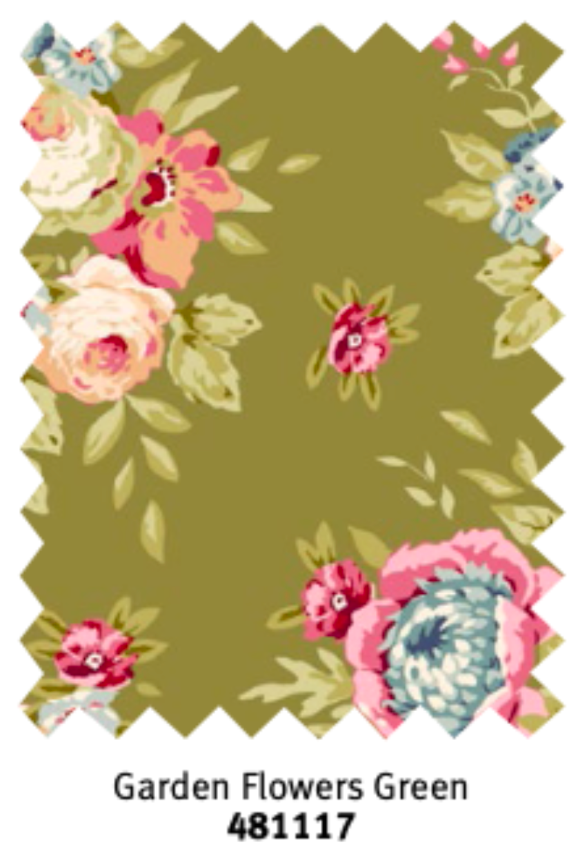 Tilda -  Garden Flowers- Pardon My Garden/Spring Diaries (4色展開）