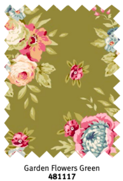 Tilda -  Garden Flowers- Pardon My Garden/Spring Diaries (4色展開）