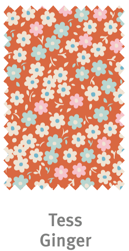 Tilda -  Tess : Cabbage Roses / Memory Lane (4色展開）