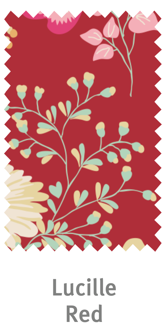 Tilda - Lucille : Cabbage Roses / Memory Lane (5色展開）