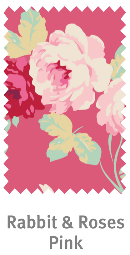 Tilda -  Rabbit & Roses : Cabbage Roses / Memory Lane (3色展開）