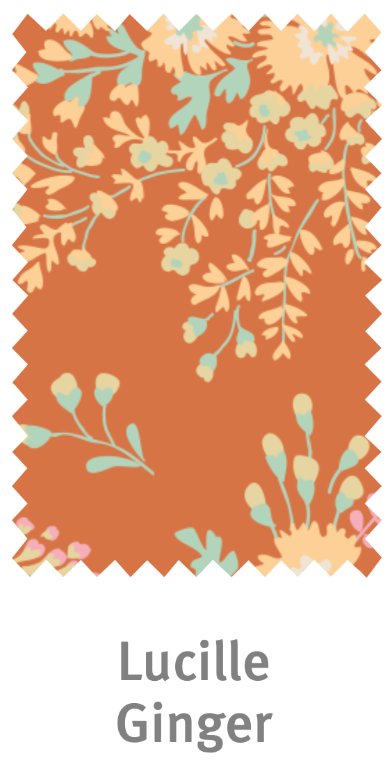 Tilda - Lucille : Cabbage Roses / Memory Lane (5色展開）