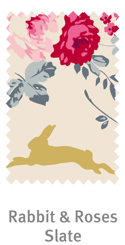 Tilda -  Rabbit & Roses : Cabbage Roses / Memory Lane (3色展開）