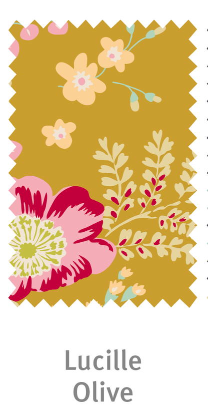 Tilda - Lucille : Cabbage Roses / Memory Lane (5色展開）