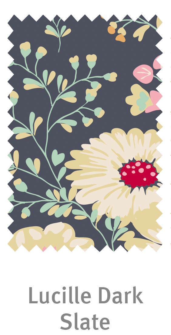 Tilda - Lucille : Cabbage Roses / Memory Lane (5色展開）