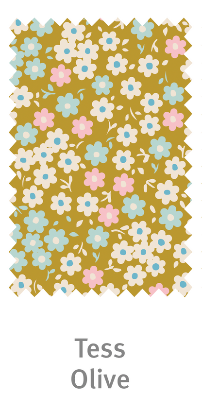 Tilda -  Tess : Cabbage Roses / Memory Lane (4色展開）