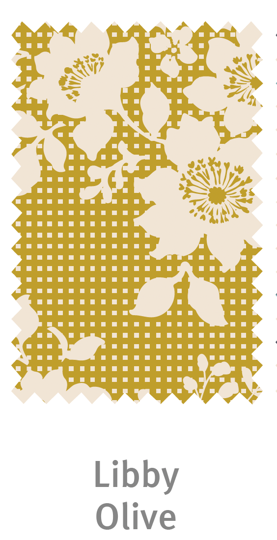 Tilda -  Libby : Cabbage Roses / Memory Lane/Cabbage Roses (2色展開）