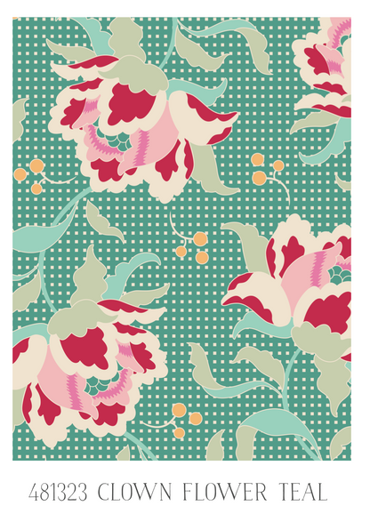 Tilda - Clown Flower: Circus (4色展開）