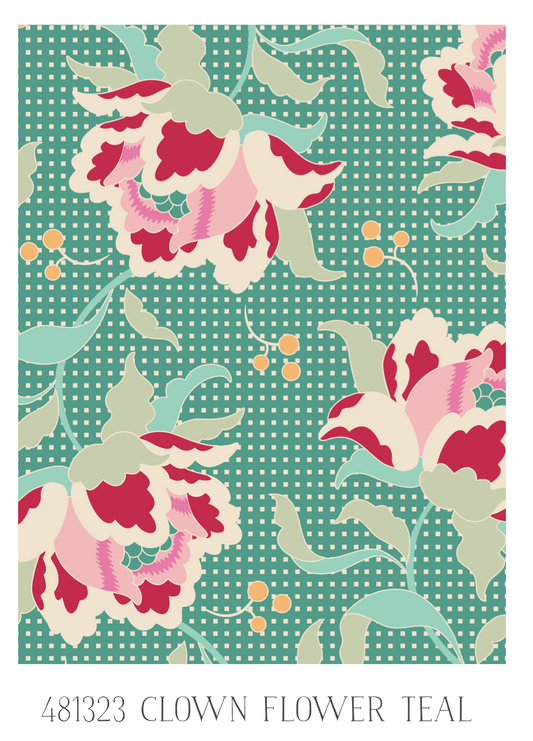 Tilda - Clown Flower: Circus (4色展開）