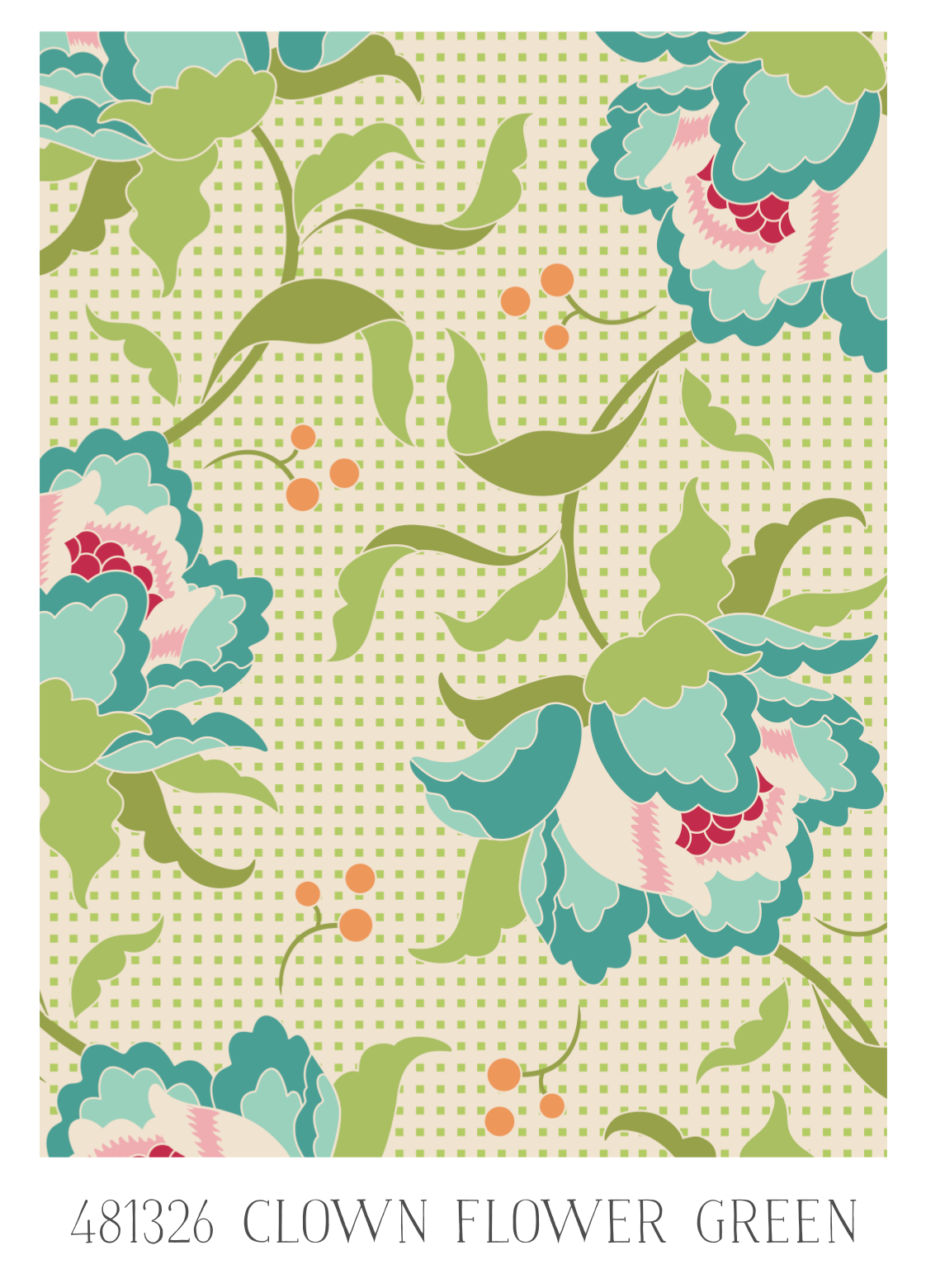 Tilda - Clown Flower: Circus (4色展開）