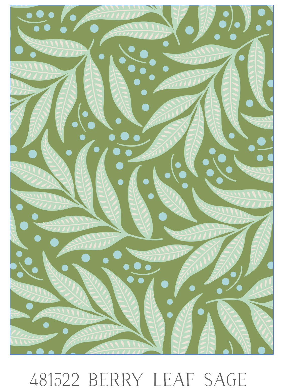 Tilda - Berry Leaf : Cottage (4色展開）