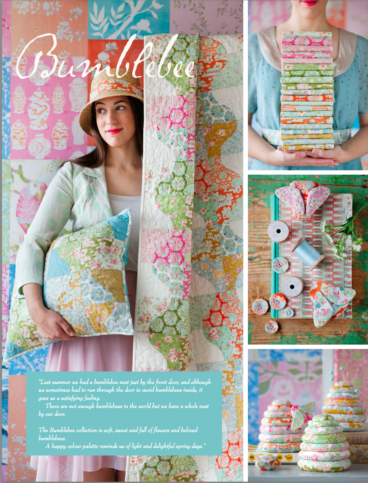 Tilda -  Cherry Blossom : Bumblebee (2色展開）