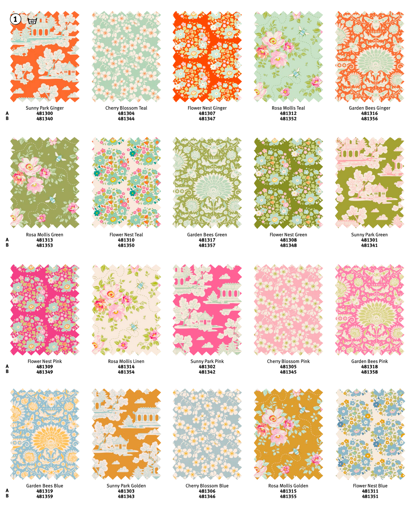 Tilda -  Cherry Blossom : Bumblebee (2色展開）