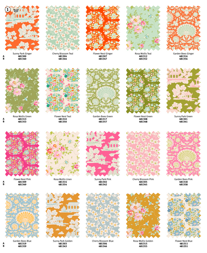 Tilda -  Cherry Blossom : Bumblebee (2色展開）