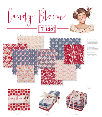 Tilda -  Pollen - Candy Bloom/Spring Diaries (2色展開）