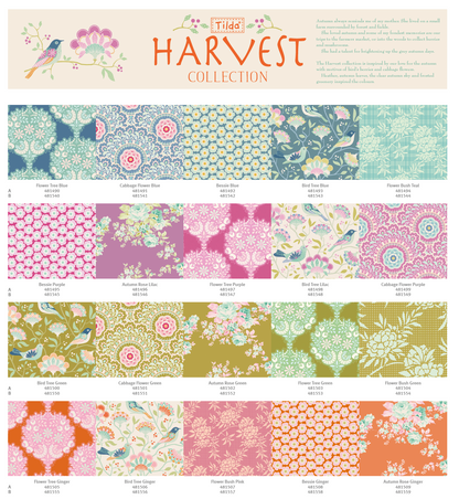 Tilda - Flower Tree: Harvest (3色展開）