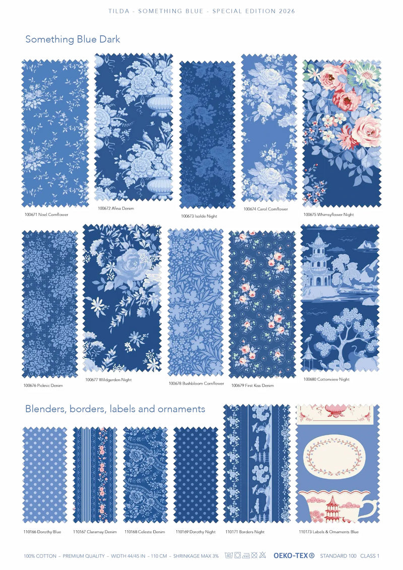 Something Blue Dark + Blenders 生地一覧
