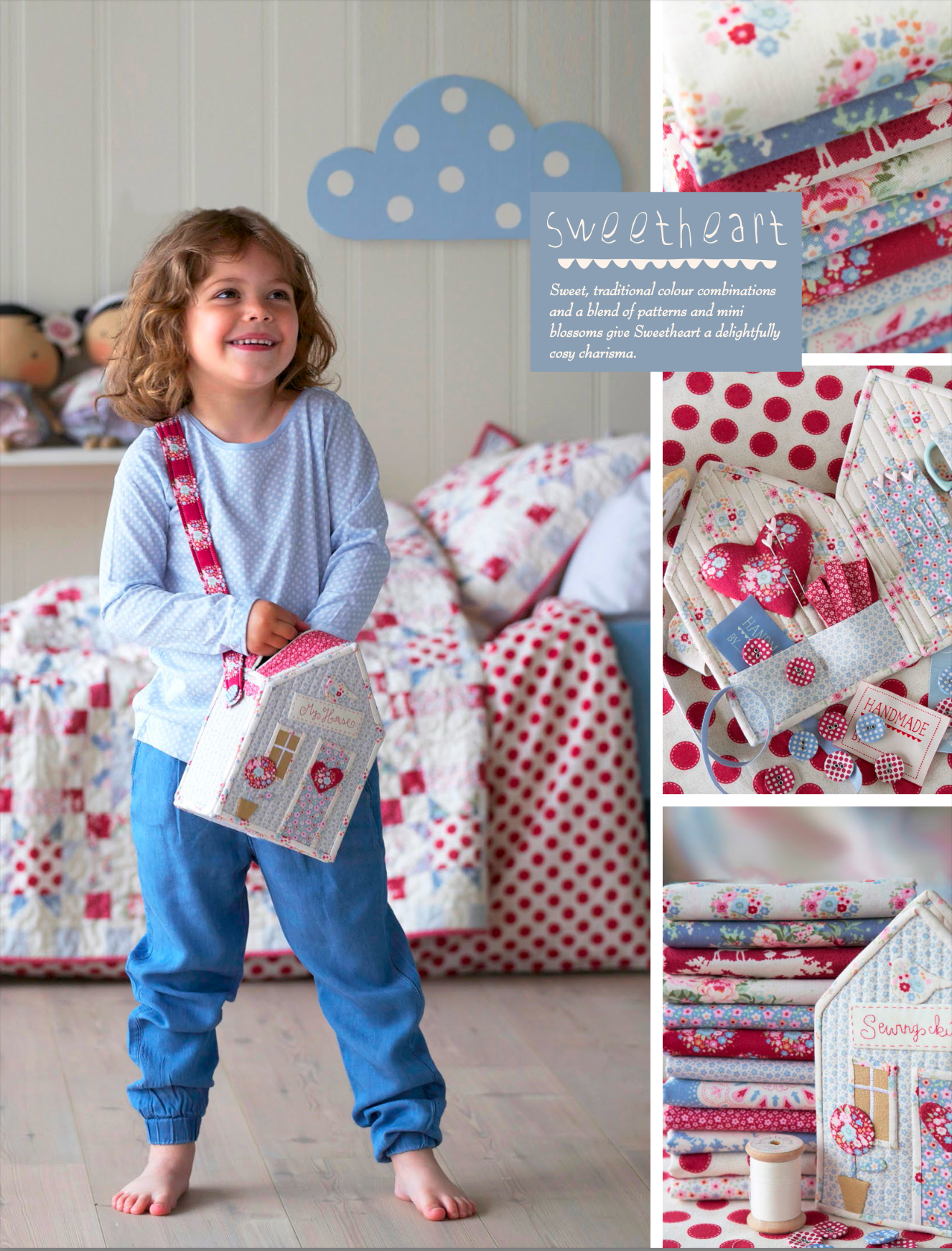 Tilda - Forest（3色展開）Sweet Heart & Autumn Tree