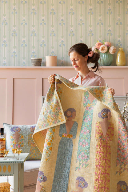 Tilda - Songbird - バンドル - 50x55cm - 5種 - 300255 - イエロー - Fat Quarter