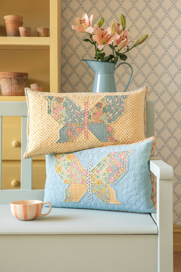 Mosaic Butterflies Pillow