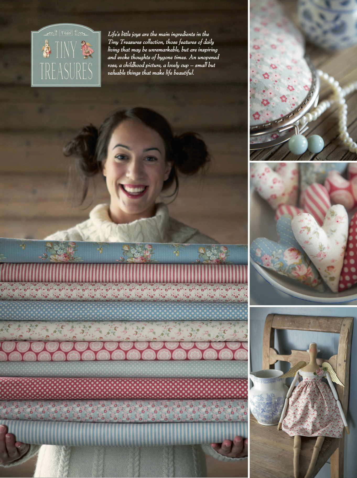 Tilda -  Sofia- Happyness is Homemade/Tiny Treasures (2色展開)